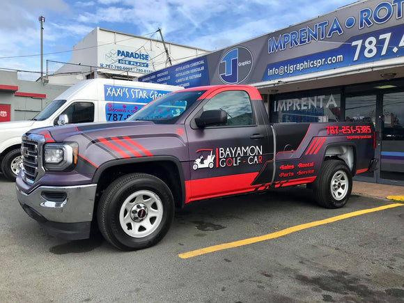 Vehicle Full Wrap Designs (Call us for Quote)